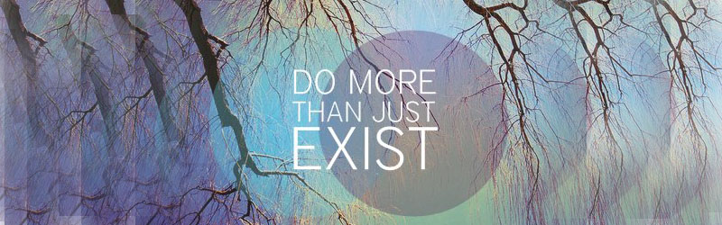 do more than JUST exist